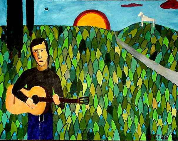 The Morning with V.V. 1998. Oil on canvas, 137x180 cm