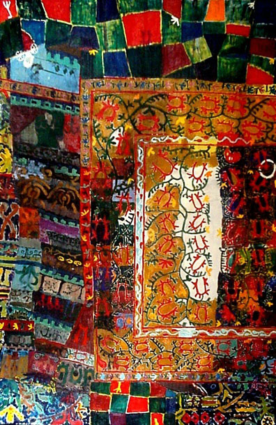Tajik. 1996-1997. Oil on canvas, 215x145 cm 